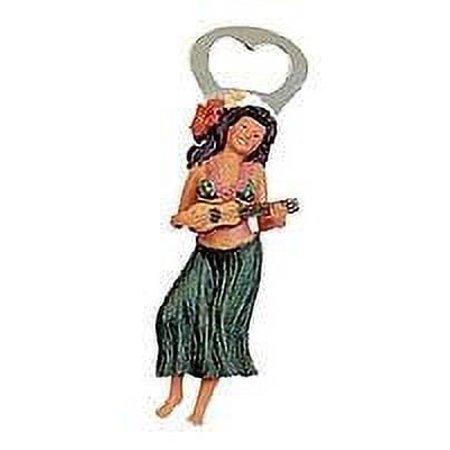 Hawaii Girl with Ukulele Bottle Opener