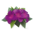 thumbnail image 1 of Hawaii Hair Clip Foam Flower Cluster Plumeria Purple, 1 of 2