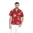 thumbnail image 1 of Hawaii Hangover Men'S Hawaiian Shirt Aloha Shirt XS ChristmaS Shirt Santa Red, 1 of 5