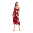 thumbnail image 1 of Hawaii Hangover Women Hawaiian Tropical Halter Top Dress, up to size 3xl, 1 of 3