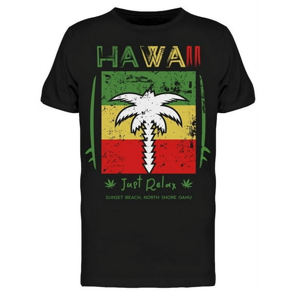 Hawaii Just Relax T-Shirt Men -Image by Shutterstock, Male XX-Large