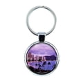 thumbnail image 1 of Hawaii Keychain with Epoxy Dome and Metal Keyring, 1 of 1