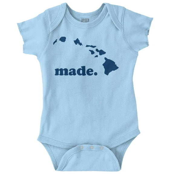 Hawaii Made in the Islands HI Pride Romper Boys or Girls Infant Baby Brisco Brands 12M