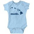 thumbnail image 1 of Hawaii Made in the Islands HI Pride Romper Boys or Girls Infant Baby Brisco Brands 6M, 1 of 6