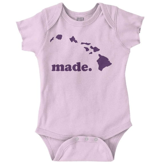 Hawaii Made in the Islands HI Pride Romper Boys or Girls Infant Baby Brisco Brands NB