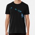 Topiography Hawaii Map Art Joy Plot Topography S to 5XL Made in the USA T-Shirt ...