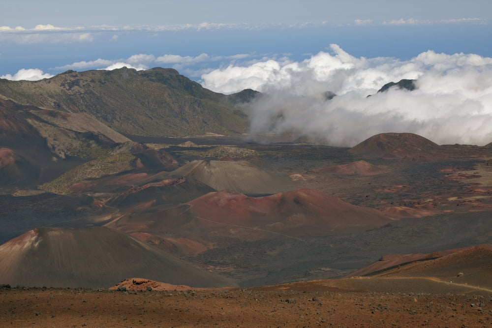 Hawaii Maui Haleakala crater Canvas Art - Jenna Szerlag Design Pics (19 x 12)