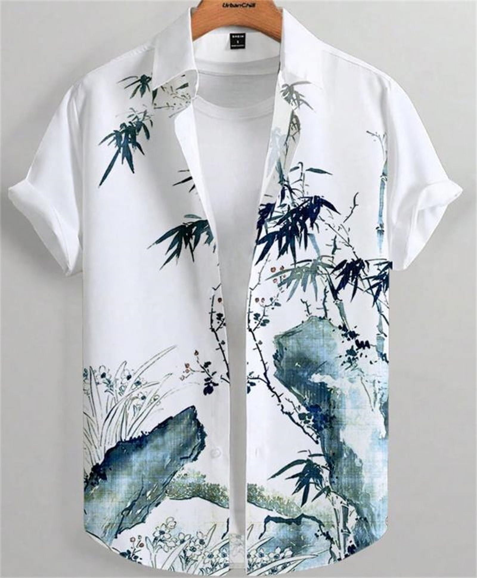 Ocean bloom half sleeves shirt