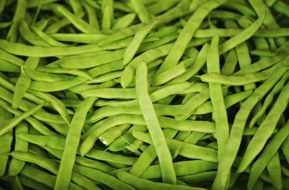 Hawaii Oahu Honolulu Chinatown Close-Up Of String Beans Canvas Art - Brandon Tabiolo Design Pics (36 x 24)