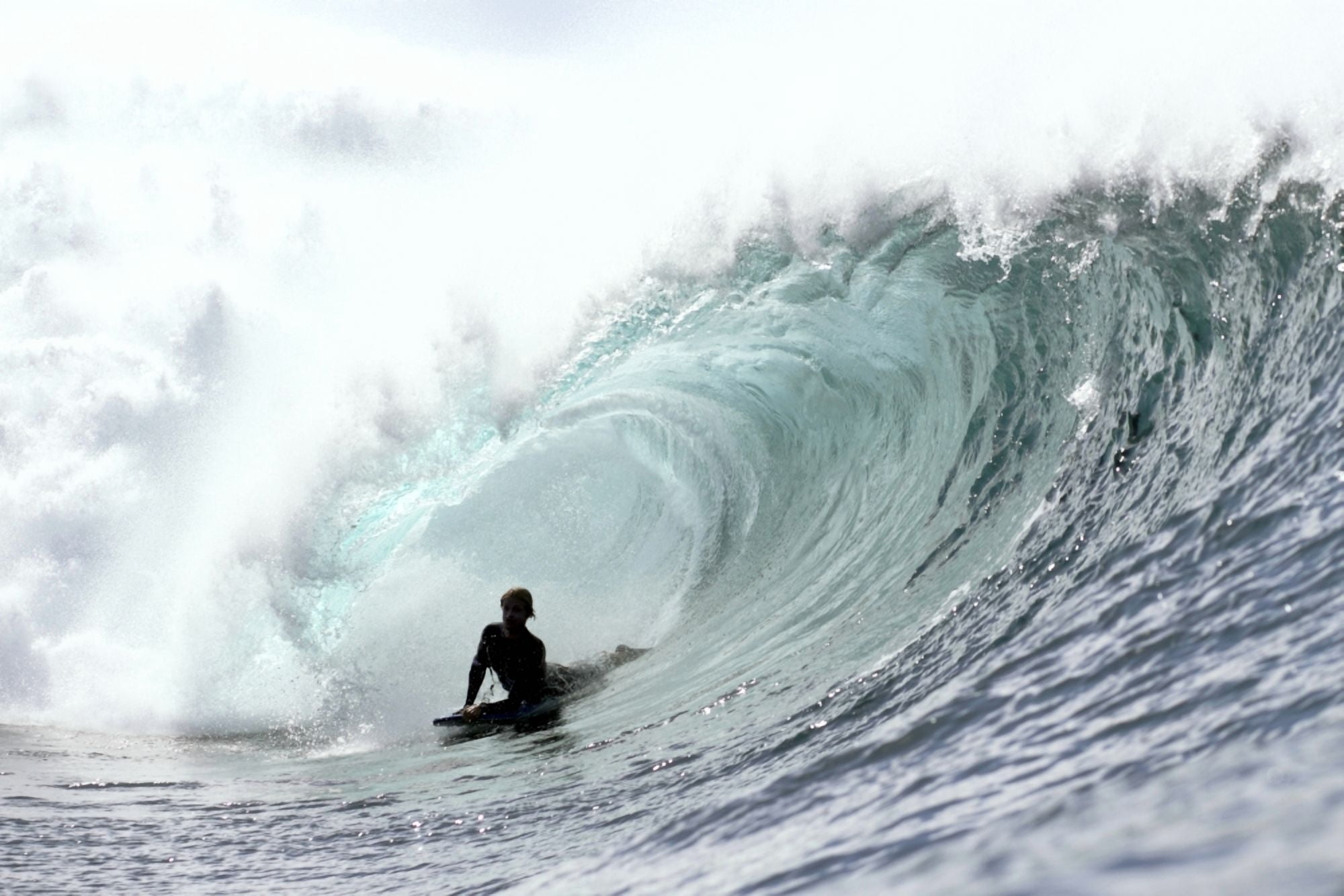 Hawaii Oahu North Shore Afternoon Surfing On Large Waves Editorial Use Only Canvas Art - Vince Cavataio Design Pics (34 x 22)