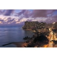 thumbnail image 1 of Hawaii, Oahu, Waikiki, View of Waikiki at night. Poster Print (38 x 24), 1 of 3