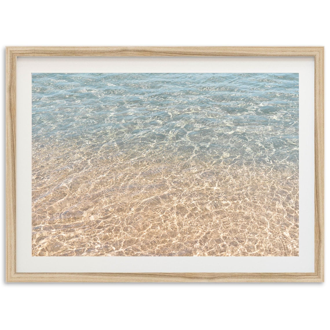 Shimmer Dc Hawaii Ocean Shimmer Wall Art Print, Beach Photography And Home Decor ...