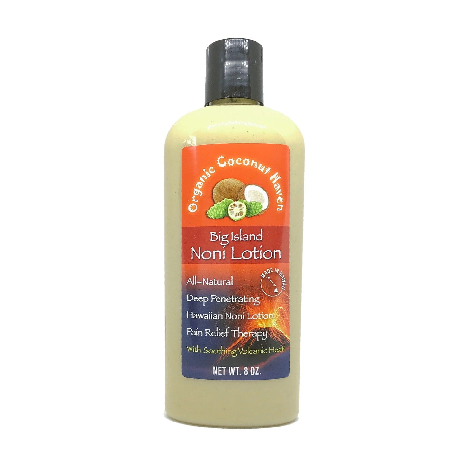 Hawaii Organic Big Island Noni Lotion All Natural Deep 8 fl