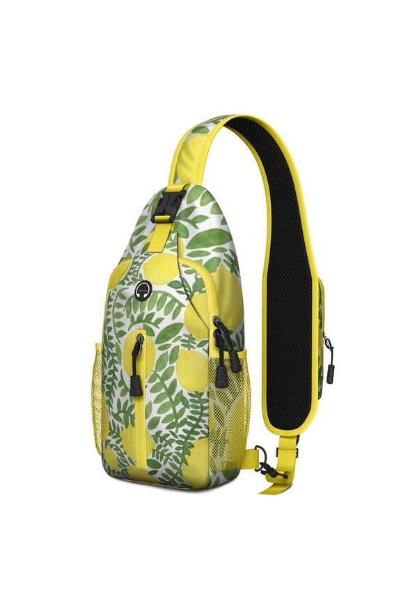 Hawaii Palm Tree Sling Backpack – Durable Multipurpose Shoulder Backpack Featuring Summer Beach Palm Trees and Vibrant Tropical Paradise Prints for Everyday Carry