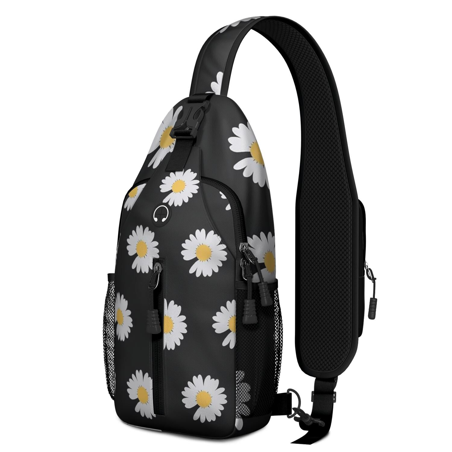 Hawaii Palm Tree Sling Backpack – Durable Multipurpose Shoulder ...