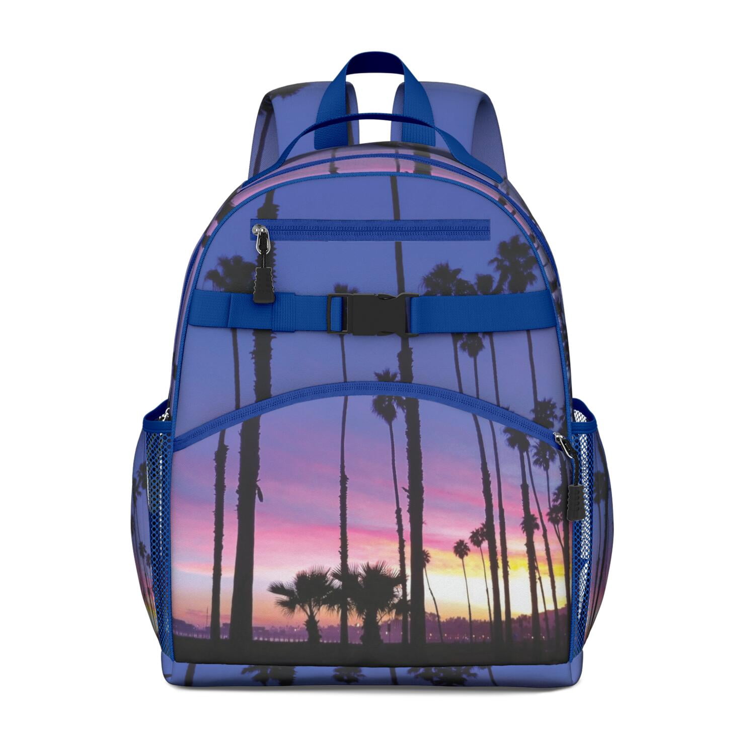 Hawaii Palm Tree Student Backpack Bookbag Tropical Palm Trees Summer ...