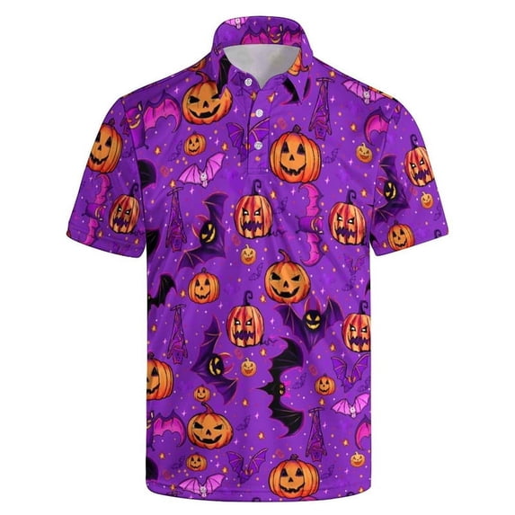 Hawaii Pattern 3D Print Summer Men's Button Down Collar Polo Shirts Casual Short Sleeve Oversized Tops Fashion Men Clothing