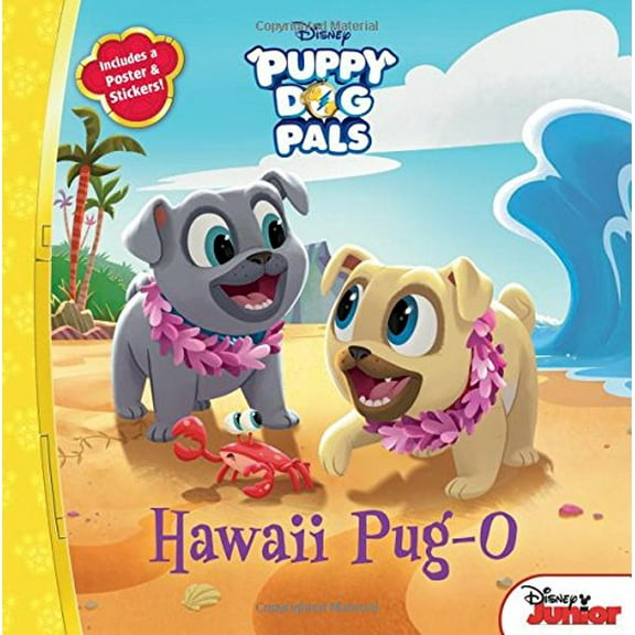 Pre-Owned Puppy Dog Pals Hawaii Pug-O (Paperback) 1368004199 9781368004190