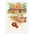 thumbnail image 1 of Hawaii Samoa Fiji Australia - Steamship SS Maui - Vintage Ocean Liner Travel Poster by Maurice Logan c.1930 - Fine Art Rolled Canvas Print (Unframed) 27in x 40in, 1 of 4