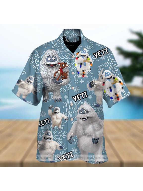 Hawaii Shirt Hot Bumble The Abominable Snowman Bl Hawaiian Shirt Cotton