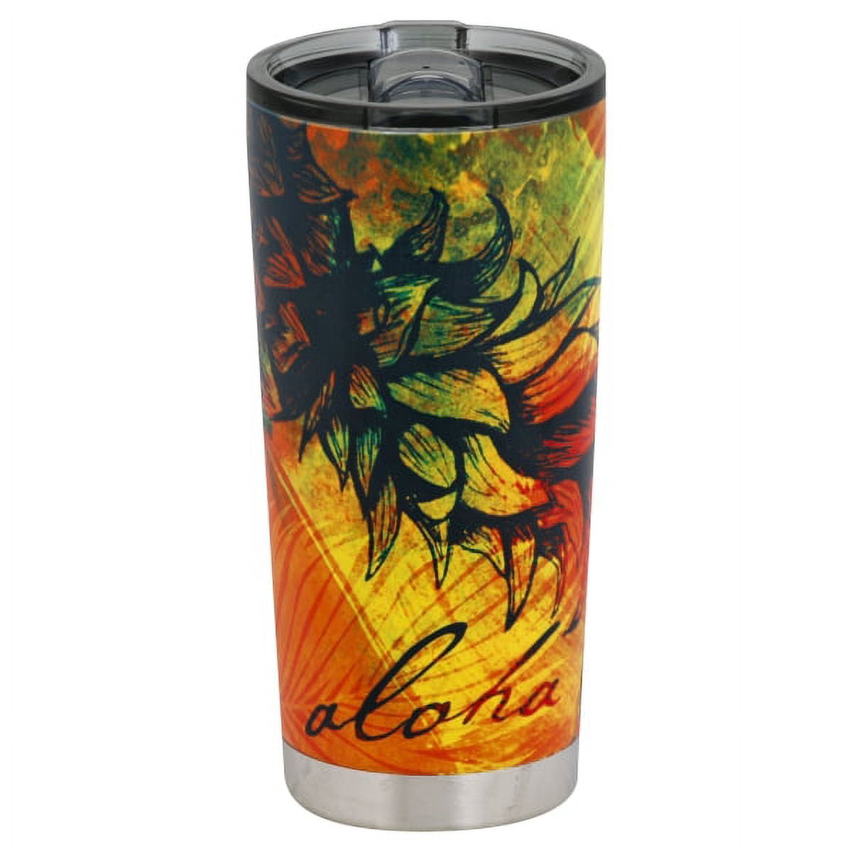 Natural HI Tumbler Stainless Steel 20 oz Pineapple Splash