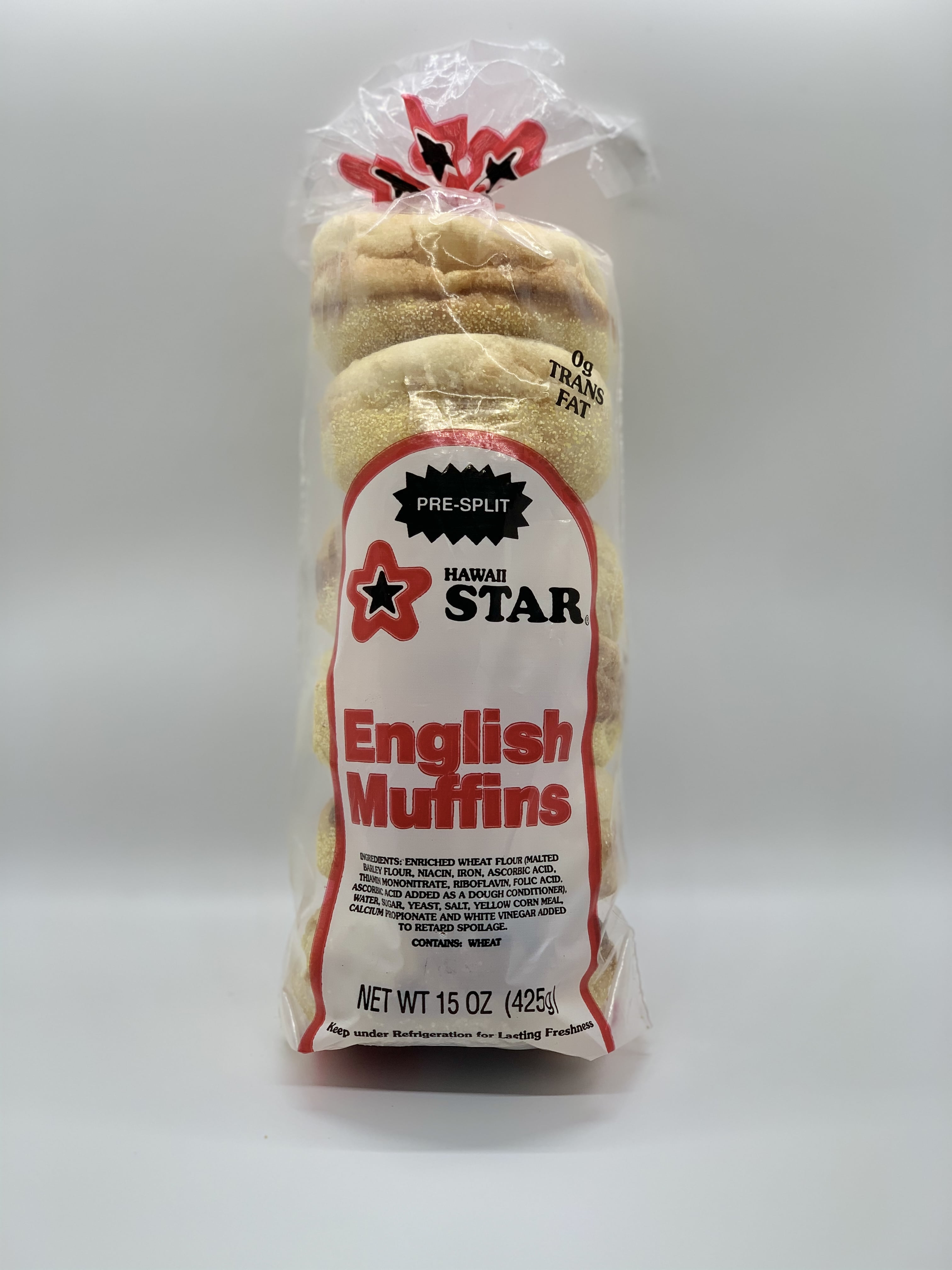 Hawaii Star Hsb Plain English Muffin - Walmart.com