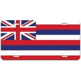 thumbnail image 1 of Hawaii State Flag Novelty Metal Vanity License Tag Plate, 1 of 1