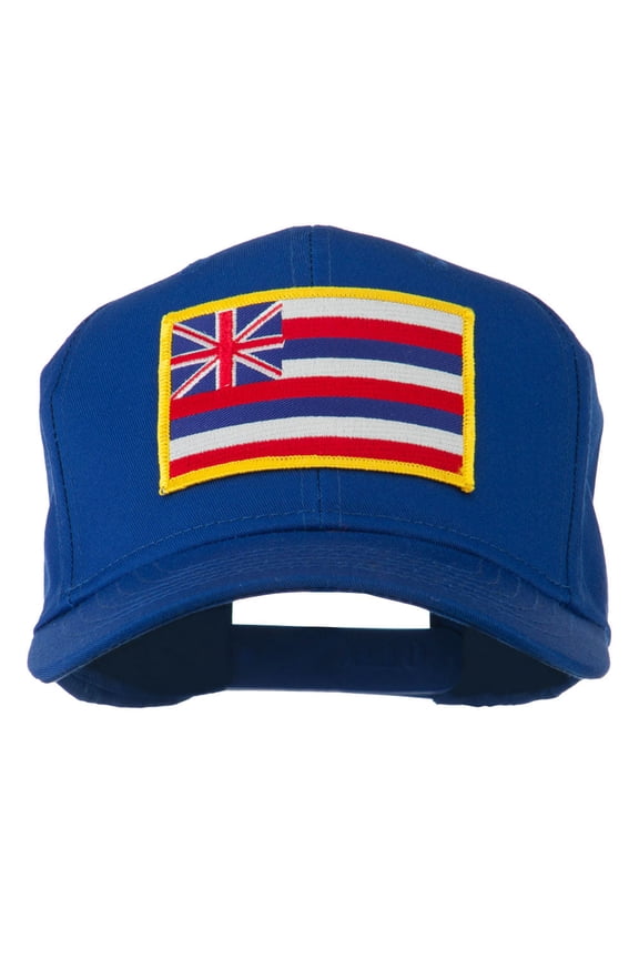 Hawaii State High Profile Patch Cap - Royal OSFM