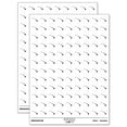 thumbnail image 1 of Hawaii State Silhouette 200+ Round Stickers - White - Matte Finish - 0.50" Size, 1 of 3