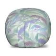 thumbnail image 1 of Hawaii Storage Toy Bag Chair, Abstract Floral Arrangement the Arecaceae Foliage Leaves Flowering Tropic Plants, Stuffed Animal Organizer Washable Bag, Small Size, Multicolor, by Ambesonne, 1 of 3