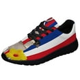 thumbnail image 1 of Hawaii Stte Hibicus Flower and Nene Shoes Sneakers Black Size 7, 1 of 7