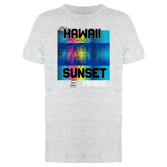 Hawaii Sunset Paradise Graphic Tee Men's -Image by Shutterstock