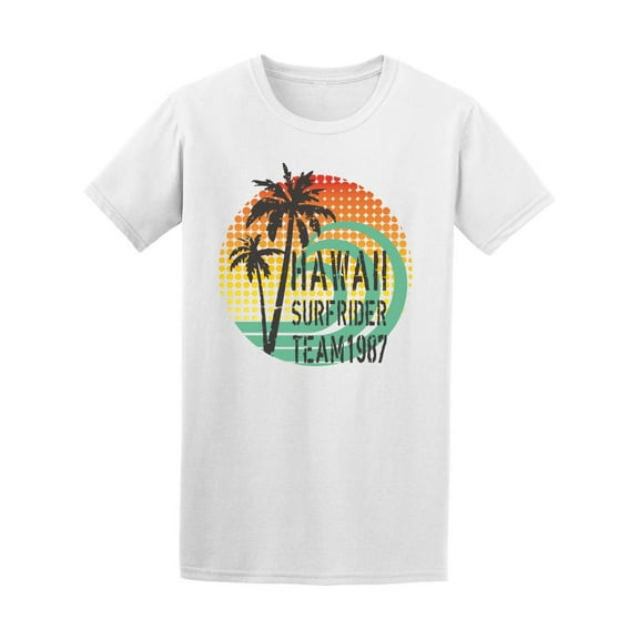 Hawaii Surfrider Team 1987 T-Shirt Men -Image by Shutterstock, Male x-Large