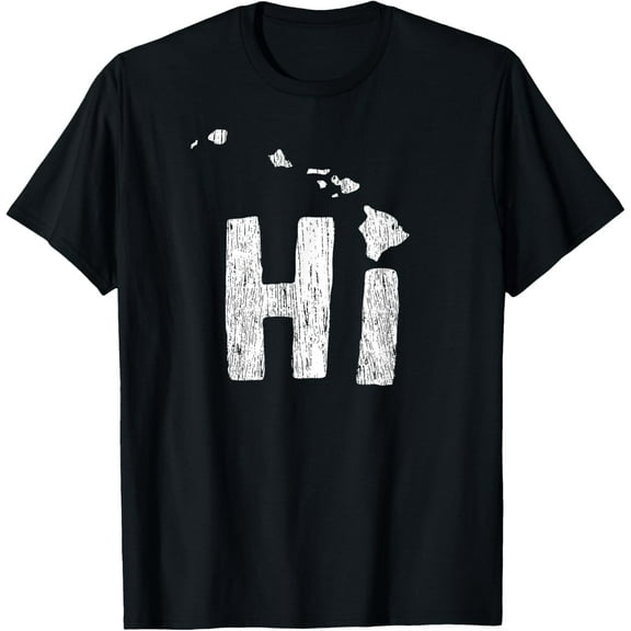 Hawaii T-Shirt HI Hawaiian Islands Map Aloha Maui Gift T-Shirt