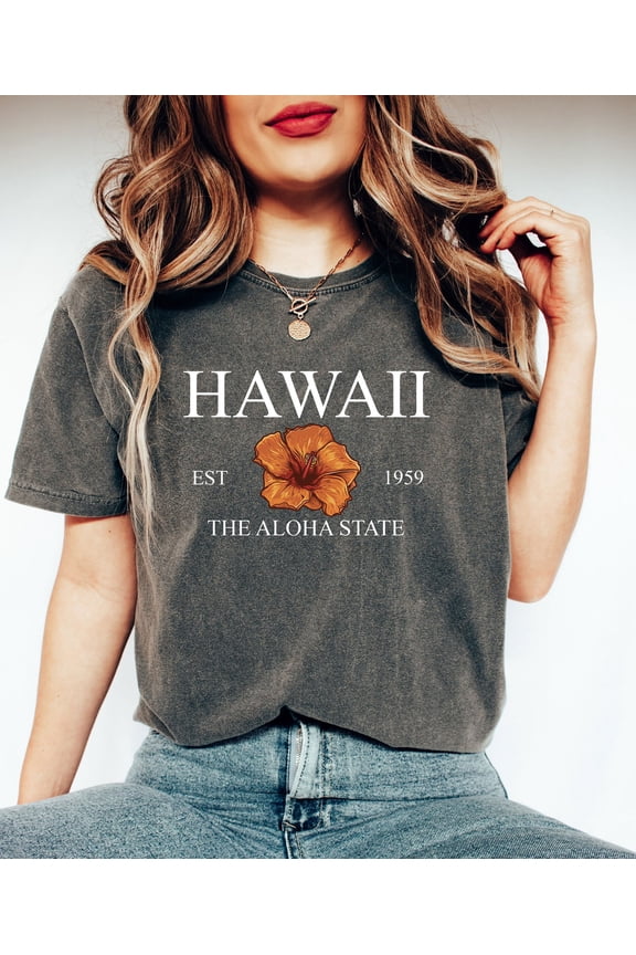 Hawaii The Aloha State Shirt, Hawaii Gift Shirt, Hawaii Lover Shirt, Home State Shirt, Hawaii Trip Tee, City Of Hawaii