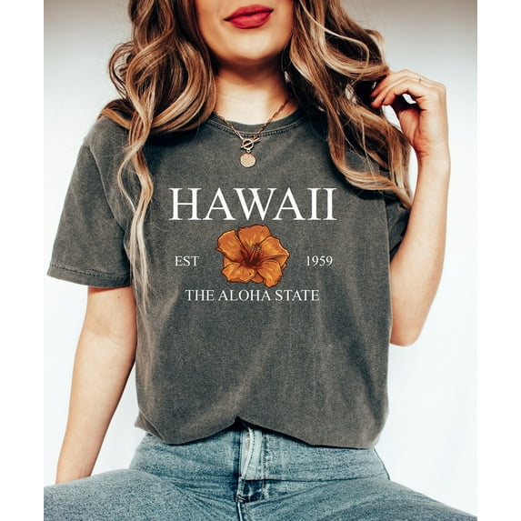 Hawaii The Aloha State Shirt, Hawaii Gift Shirt, Hawaii Lover Shirt, Home State Shirt, Hawaii Trip Tee, City Of Hawaii