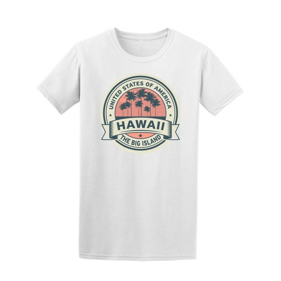 Hawaii The Big Island T-Shirt Men -Image by Shutterstock, Male Medium