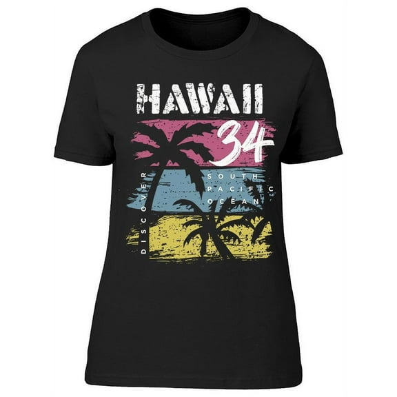 Hawaii Trendy Design Discover T-Shirt Women -Image by Shutterstock, Female Large
