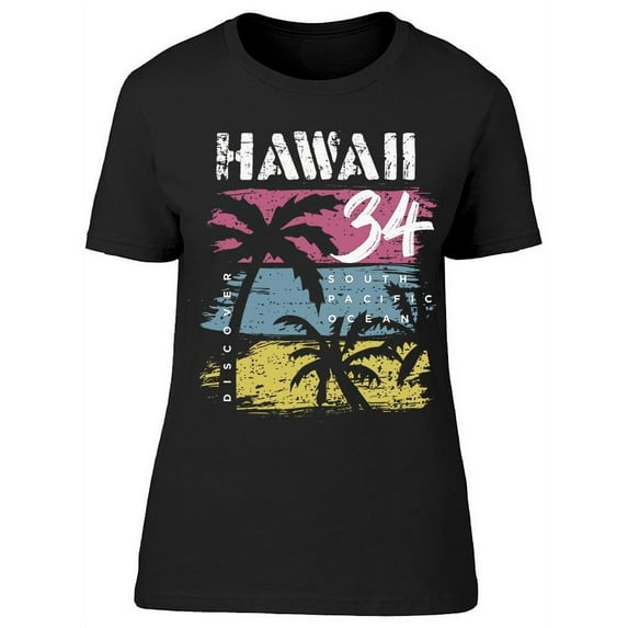 Hawaii Trendy Design Discover T-Shirt Women -Image by Shutterstock, Female XX-Large