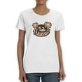 thumbnail image 1 of Hawaii Tropical Beach With Palm Trees Medium Front Graphic Women T-Shirt, Female Large, 1 of 4