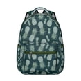 thumbnail image 1 of Hawaii Tropical Fruit Print School Backpack - Breathable & Stylish Bookbag for Commuters & Students, 1 of 6