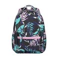 thumbnail image 1 of Hawaii Tropical Wind Palm Leaves Print Backpack: Durable Lightweight Laptop Daypack for Students, Large Capacity Bookbag with Padded Sleeve, Perfect Gift for Campus Commute, 1 of 6