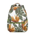 thumbnail image 1 of Hawaii Tropical Wind Palm Leaves Print Backpack: Ideal for Students, Durable Lightweight Laptop Daypack with Padded Sleeve, Large Capacity, Perfect Gift for Campus Commute, 1 of 6