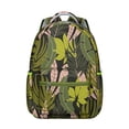 thumbnail image 1 of Hawaii Tropical Wind Palm Leaves Print Backpack: Stylish and Functional Laptop Daypack for Students, Large Capacity, Durable Lightweight, Perfect Gift for Campus Commute, 1 of 6