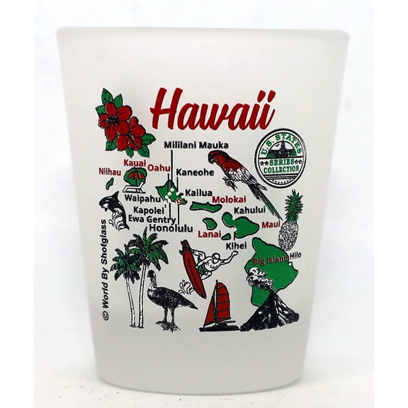 Hawaii US States Series Collection Shot Glass
