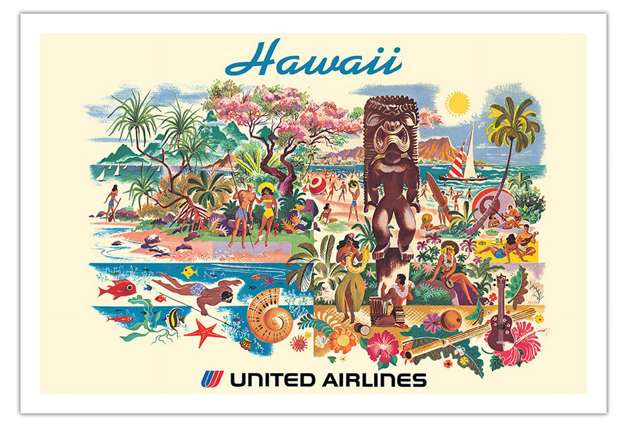 Hawaii-United-Airlines-Vintage