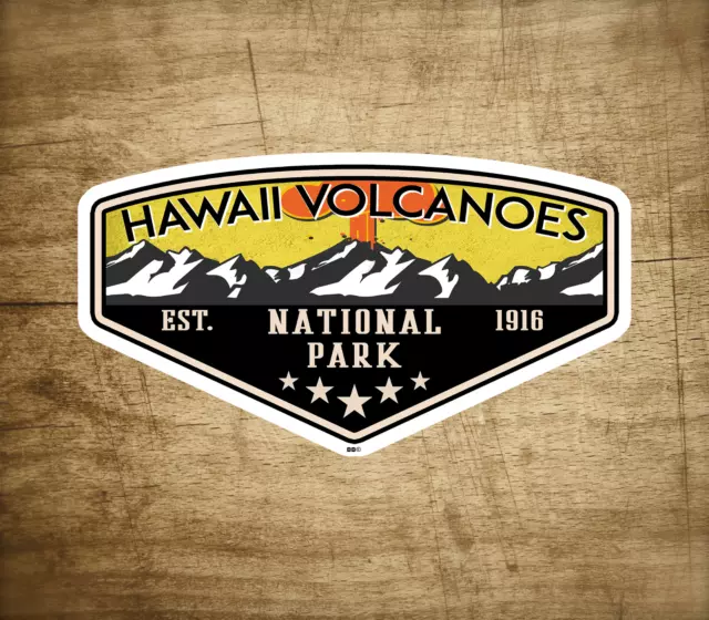 Hawaii Volcanoes National Park Hawaii Decal Sticker Phone Decal Water ...