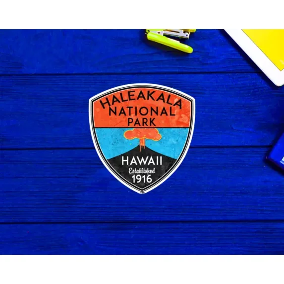 Hawaii Volcanoes National Park Hiking Nature Explore Phone Decal Water ...