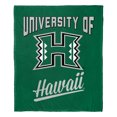 thumbnail image 1 of The Northwest 1COL-23600-0110-OOF 50 x 60 in. NCAA Hawaii University Alumni Silk Touch Throw Blanket, 1 of 5