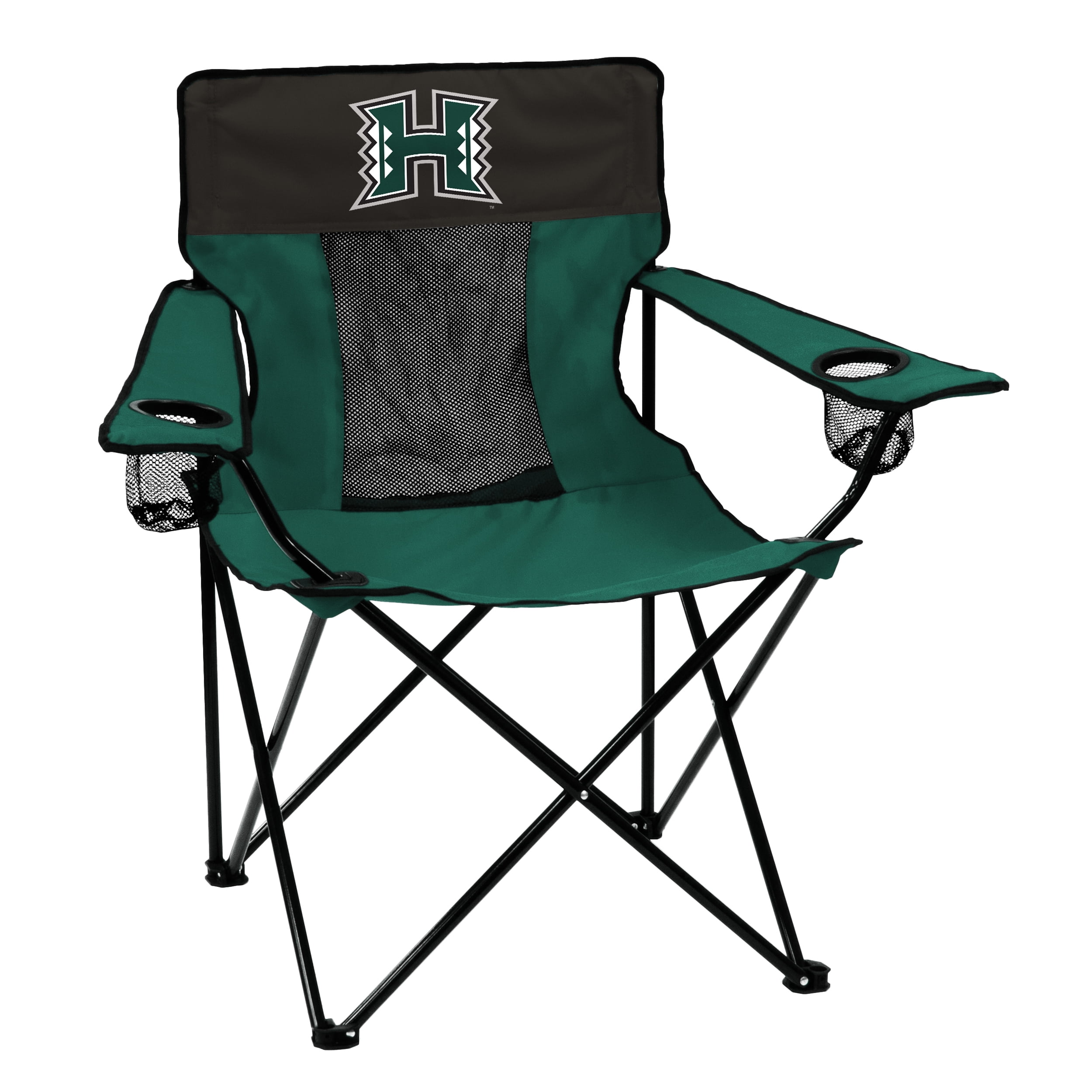 Hawaii Rainbow Warriors Elite Folding Tailgate Chair With Carry Bag